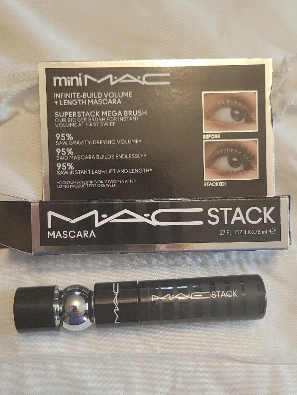 MAC Cosmetics Stack Mini Mascara — Black